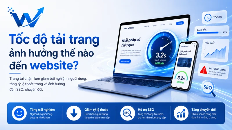Tốc độ tải trang ảnh hưởng thế nào đến website?