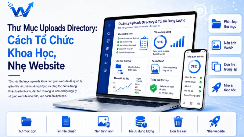 Thư Mục Uploads Directory: Cách Tổ Chức Khoa Học, Nhẹ Website